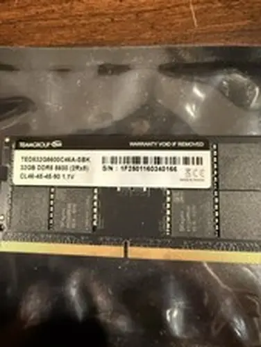 TEAMGROUP Elite 32GB 1x32GB DDR5 5600 SODIMM CL46 Laptop Memory #TG
