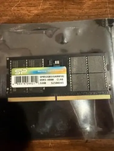 Silicon Power 32GB 1x32GB DDR5 SODIMM 4800 CL40 PC5-38400 Laptop Memory #SP1