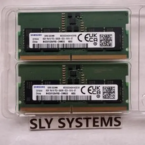 (16GB) 2 X 8GB SAMSUNG DDR5-5600 SODIMM RAM Memory M425R1GB4PB0-CWMOD - 92467