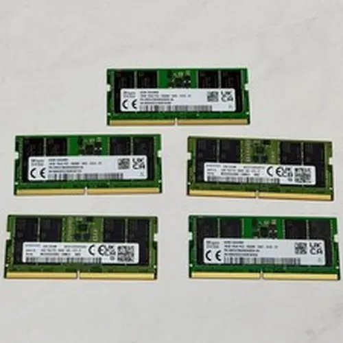 SK Hynix, Samsung 16GB PC54-5600 Laptop Memory (LOT of 5)