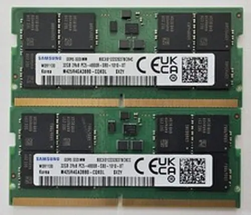 Samsung 64GB (2x32GB) DDR5 SO-DIMM SODIMM PC5-4800B memory M425R4GA3BB0