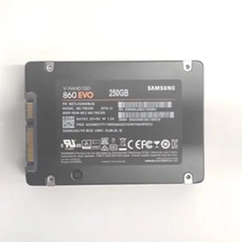 Lot of 3 Samsung V-NAND 860 EVO 250GB Internal SSD 2.5" SATA MZ-76E250 TH594
