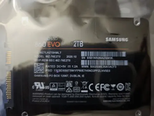 Samsung 860 EVO 2TB 2.5" SATA III 3D NAND SSD MZ-76E2T0 94-100% Health