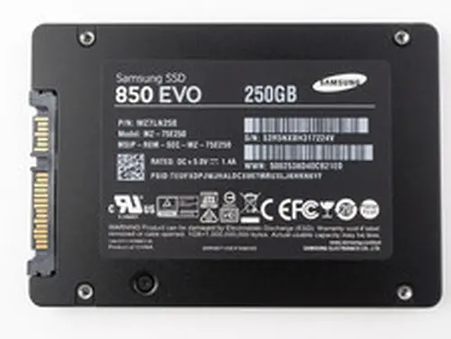 Samsung 850 EVO MZ-75E250B/AM 250GB 2.5" SATA III Internal SSD (MZ7LN250)