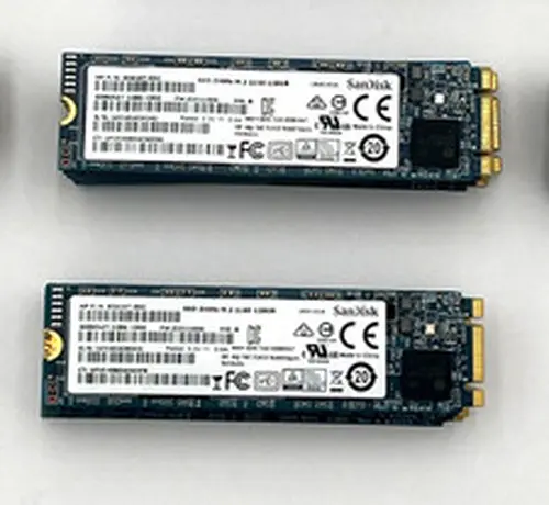 Lot of 20 - 128GB SATA III M.2 2280 SSD HP SanDisk Z400 SD8SNAT-128G-1006