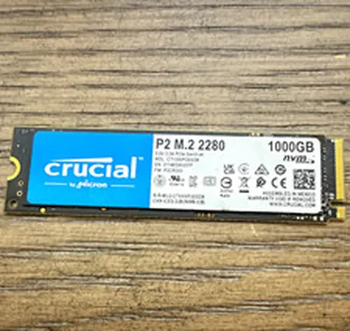 Crucial P2 1TB/1000GB Internal SSD M.2 2280 NVMe PCIe M.2 CT1000P2SSD8