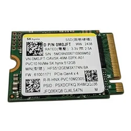 SK hynix PVC10 512GB M.2 2230 NVMe PCIe Gen4 x4 SSD - HFS512GEM3X174N