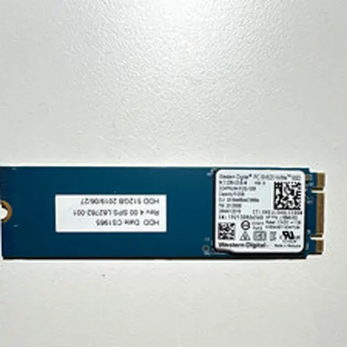 Western Digital PC SN520 512GB M.2 NVMe Internal SSD WDS512G1B0C-00ABH0
