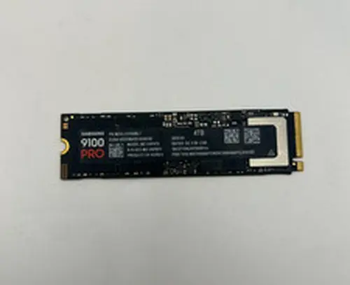 SAMSUNG 9100 PRO 4TB M.2 2280 PCIe 5.0x4 NVMe SSD MZ-VAP4T0 100% Health Low Hour