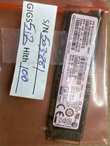 Samsung 512GB M.2 2280 NVMe PCIe Gen3 x4 SSD PM961 MZ-VLW5120 MZVLW512HMJP