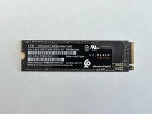 Western Digital WD_BLACK SN750 1TB NVMe M.2 PCIe Gen3 SSD (WDS100T3X0C) - 100%