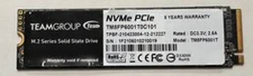TEAMGROUP 1TB TM8FP6001T0C101 M.2 2280 PCIe NVMe Internal SSD