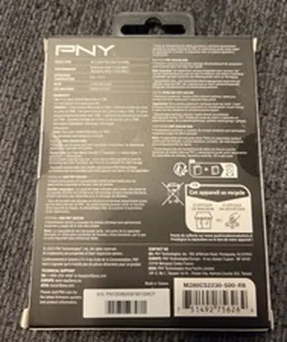 PNY CS2230 SSD 500GB 2280 M2 NVMe PCIe Gen3 x4 Brand New & Sealed