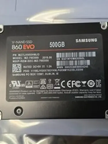 Samsung 860 EVO 500gb SATA III V-nand SSD Mz-76e500 565L