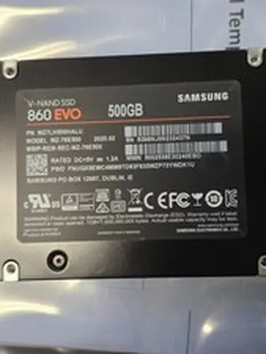 Samsung 860 EVO 500gb SATA III V-nand SSD Mz-76e500 437N
