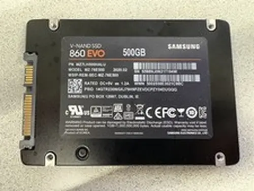 Samsung 860 EVO V-NAND 500GB Solid State Hard Drive SATA III 2.5" SSD HD Fast