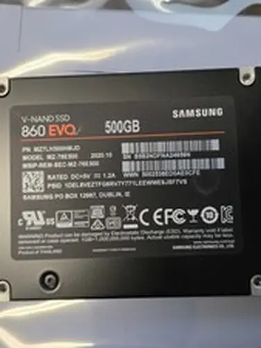 Samsung 860 EVO 500gb SATA III V-nand SSD Mz-76e500 959N