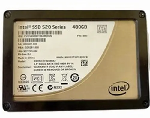Intel SSD 520 Series 480GB SATA III 2.5" Solid State Drive SSDSC2CW480A3