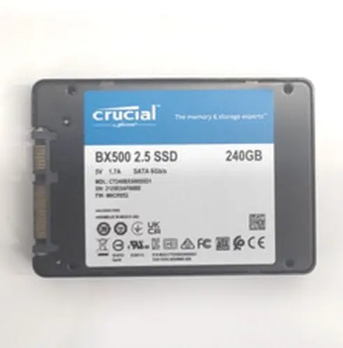Lot of 2 Crucial BX500 240GB SSD 2.5" SATA III 6Gbps CT240BX500SSD1 TH590