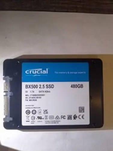 Micron Crucial 480GB BX500 2.5 SSD SATA (CT480BX500SSD1)