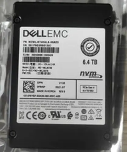6.4TB SSD Samsung PM1735 U.2 MZ-WLJ6T40 MZWLJ6T4HALA-00AD3 0F6V5P DELL EMC NVME