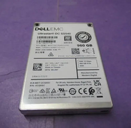 Dell WD Ultrastar DC SS540 960GB 12Gb/s SAS 2.5" SSD 08JJN7 WUSTVA196BSS200