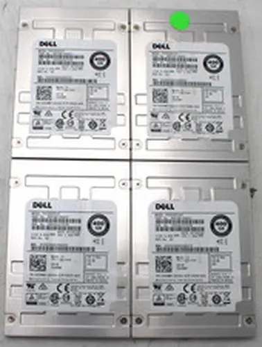 Unknown Lot of 4 Dell 2H9WV Toshiba PX02SSF040 400GB 2.5" Write-Intensive Server SAS SSD