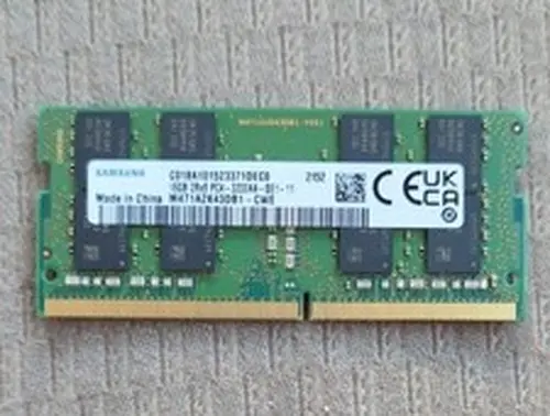 Samsung 16GB DDR4 3200MHz SODIMM Laptop Memory RAM