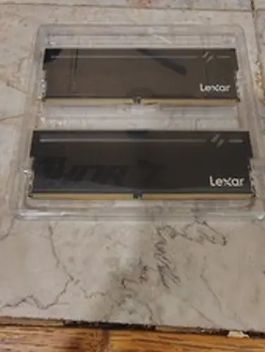 Lexar ARES RGB 32GB (2 x 16GB) PC5-48000 (DDR5-6000) UDIMM Memory - Black...
