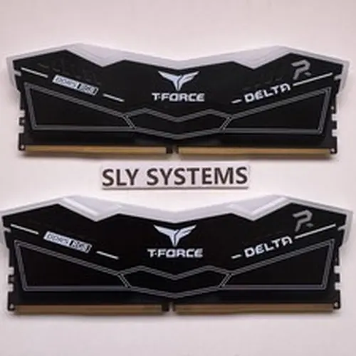 Team Group T-Force Delta RGB 32GB DDR5 6000 CL38 DIMM FF3D516G6000HC38JBK