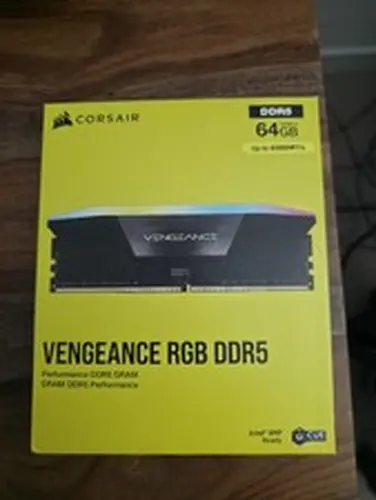 Corsair VENGEANCE® RGB 64GB (4x16GB) DDR5 DRAM