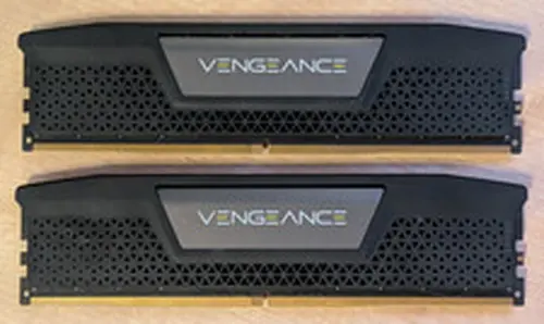 CORSAIR Vengeance 64GB (2x32GB) RAM DDR5 5200MHz C40 - CMK64GX5M2B5200C40
