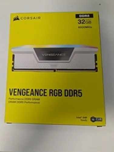 Corsair Vengeance RGB 64GB 2x32GB DDR5 6000 CL40 XMP Black
