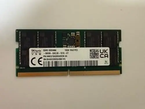 SK Hynix 16GB DDR5 5600MHz SODIMM 1Rx8 High‑Speed Laptop Memory