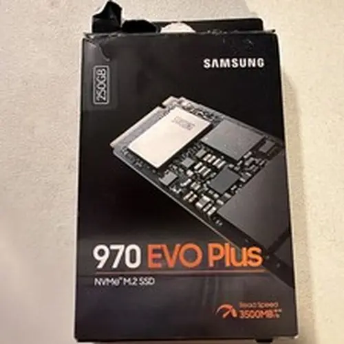 WD Samsung 970 EVO Plus 250GB NVMe M.2 Internal SSD - Black