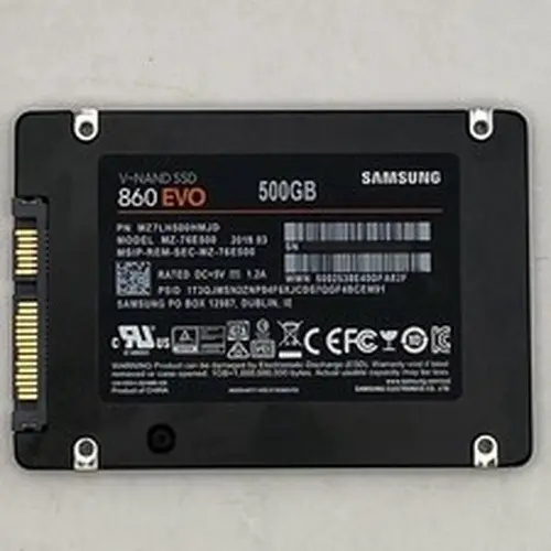 Samsung 860 EVO 500GB 2.5" SATA III SSD MZ-76E500 V-NAND Good Health