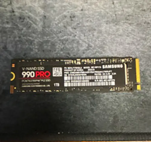Samsung 990 PRO 1TB M.2 NVMe Internal SSD V-NAND Black MZ-V9P1T0