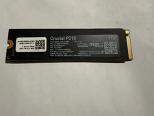 Crucial P310 - 1TB PCIe NVMe Gen4 M.2 2280 SSD For PC, Laptop, & Consoles