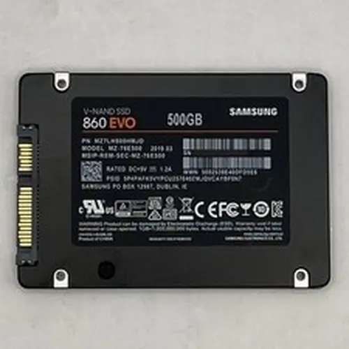 Samsung 860 EVO 500GB 2.5" SATA III SSD MZ-76E500 V-NAND 98% Good Health