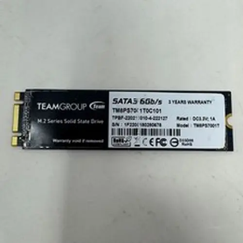 Team Group 1TB M.2 SATA SSD TM8PS7001T 6Gb/s Internal Solid State Drive