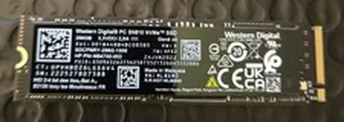 WD PC SN810 256GB M.2 2280 PCIe Gen4x4 NVMe SSD SDCPNRY-256G-1006 M54700-002