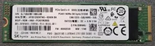 SK hynix PC401 512GB NVMe M.2 SSD PCIe Gen3 HFS512GD9TNG-62A0A Good 99%