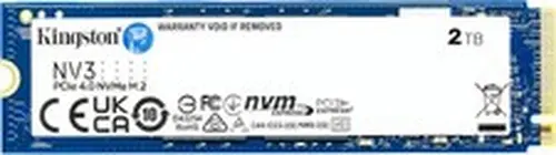 NEW Kingston NV3 2TB M2 NVMe PCIe Gen 4 x 4 SSD SNV3S/2000G Solid State Drive