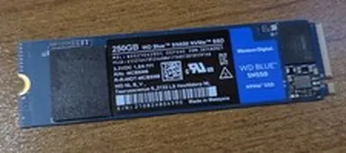 Western Digital WD Blue SN550 250GB M.2 2280 NVMe Internal SSD WDS250G2B0C