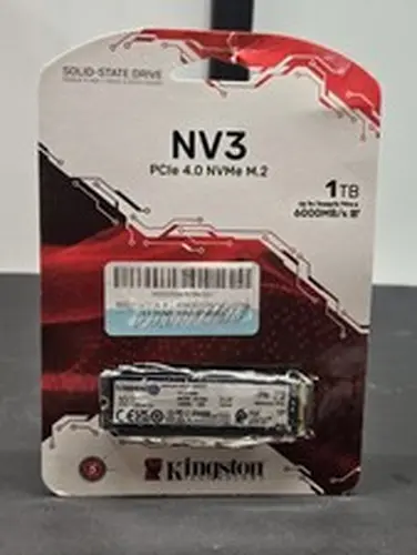 Kingston NV3 M.2 2280 1TB PCIe 4.0 x4 NVMe Internal Solid State Drive (SSD) SNV3