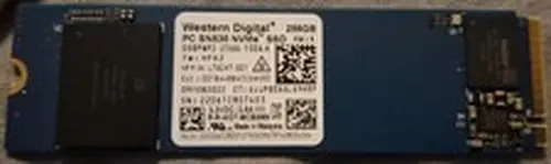 Western Digital PC SN530 256GB M.2 2280 NVMe SSD (SDBPNPZ-256G-1006A)