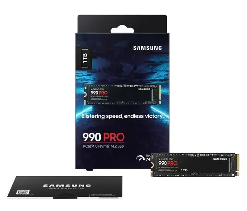 SAMSUNG 990 PRO 1TB 2TB 4TB M.2 2280 PCIe 4.0 x4 NVMe 2.0 V7 V-NAND 3bit MLC SSD