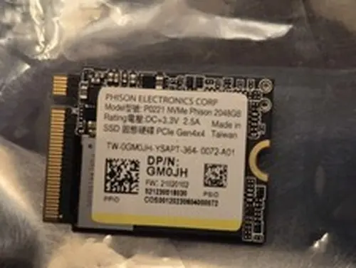 2TB M.2 2230 NVMe PCIe SSD Gen 4.0 Phison P0221 Steam Deck ROG Ally Surface