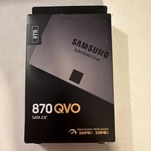 Samsung 870 QVO 8TB 2.5" SATA SSD MZ-77Q8T0B/AM NIB SEALED