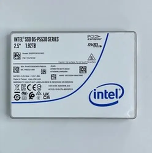Intel D5 P5530 1.92TB SSD 2.5" U.2 NVME PCIE Solid State Drive SSDPF2KX019XZN1